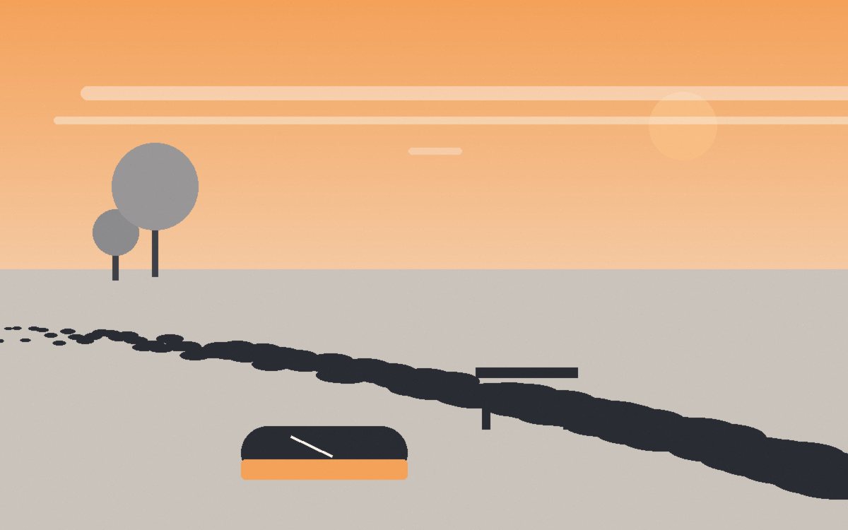 Two park loops compared side by side: a small daily loop and a longer weekend loop